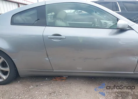 2003 Infiniti G35 Base W/Leather z USA, uszkodzony, nr VIN JNKCV54E33M216874